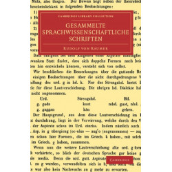 Gesammelte sprachwissenschaftliche Schriften
