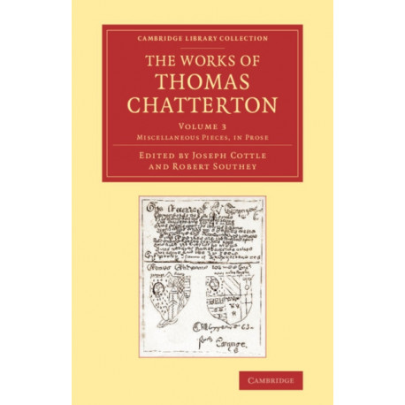 The Works of Thomas Chatterton