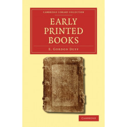 Early Printed Books