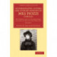 Autobiography, Letters and Literary Remains of Mrs Piozzi (Thrale): With Notes and an Introductory Account of her Life and Writings