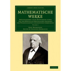 Mathematische Werke: Herausgegeben unter Mitwirkung einer von der koniglich preussischen Akademie der Wissenschaften eingesetzten Commission
