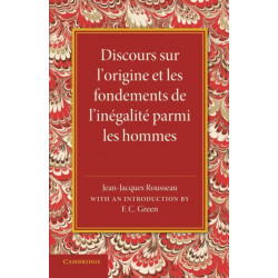 Discours sur l'origine et les fondements de l'inegalite parmi les hommes