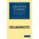 Archives d'Anjou: Recueil de Documents et Memoires Inedits sur Cette Province