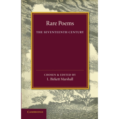 Rare Poems of the Seventeenth Century
