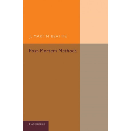 Post-Mortem Methods