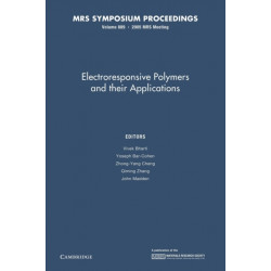 Electroresponsive Polymers and their Applications: Volume 889