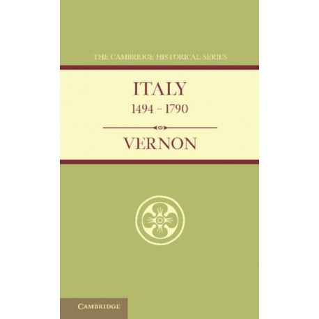 Italy from 1494 to 1790