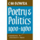 Poetry and Politics 1900–1960