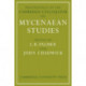 Proceedings of the Cambridge Colloquium on Mycenaean Studies