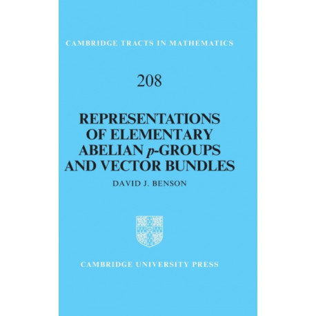 Representations of Elementary Abelian p-Groups and Vector Bundles