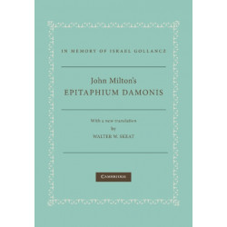 John Milton's Epitaphium Damonis