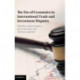 The Use of Economics in International Trade and Investment Disputes