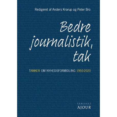 Bedre journalistik, tak