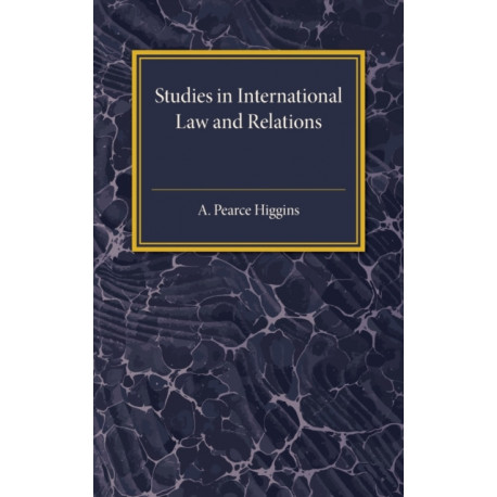 Studies in International Law and Relations