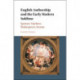 English Authorship and the Early Modern Sublime: Spenser, Marlowe, Shakespeare, Jonson