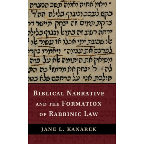 Biblical Narrative and the Formation of Rabbinic Law