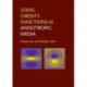 Static Green's Functions in Anisotropic Media