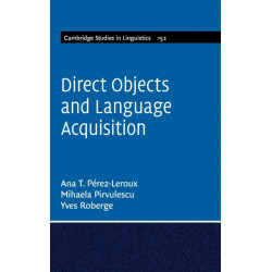 Direct Objects and Language Acquisition