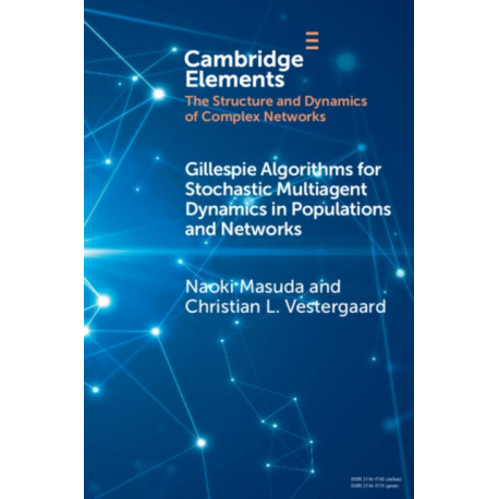 Gillespie Algorithms for Stochastic Multiagent Dynamics in Populations and Networks