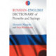 Russian-English Dictionary of Proverbs and Sayings