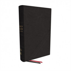 NKJV, Word Study Reference Bible, Bonded Leather, Black, Red Letter, Comfort Print: 2,000 Keywords that Unlock the Meaning of the Bible