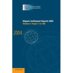 Dispute Settlement Reports 2004:1