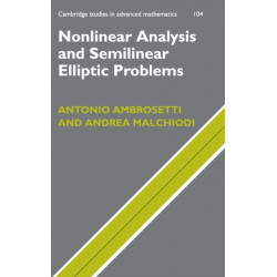 Nonlinear Analysis and Semilinear Elliptic Problems