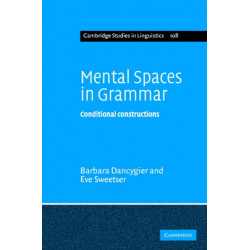 Mental Spaces in Grammar: Conditional Constructions