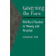 Governing the Firm: Workers' Control in Theory and Practice