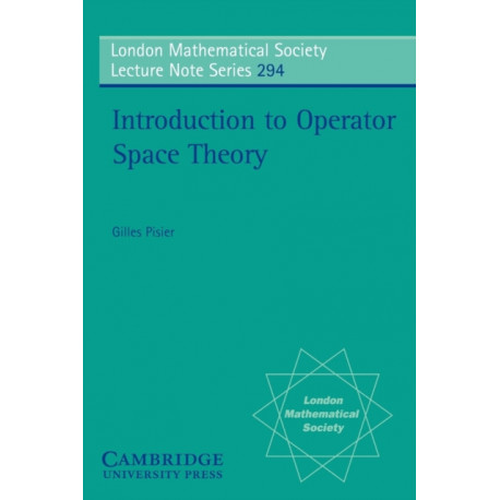 Introduction to Operator Space Theory