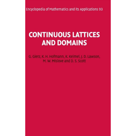 Continuous Lattices and Domains