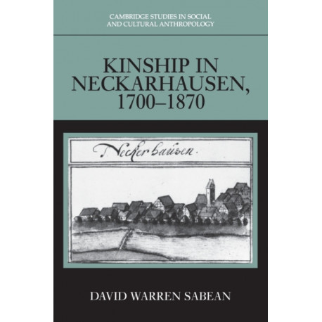 Kinship in Neckarhausen, 1700–1870