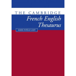 The Cambridge French-English Thesaurus