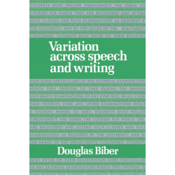 Variation across Speech and Writing