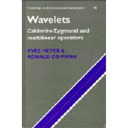 Wavelets: Calderon-Zygmund and Multilinear Operators