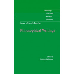 Moses Mendelssohn: Philosophical Writings