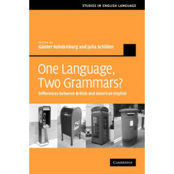 One Language, Two Grammars?: Differences between British and American English