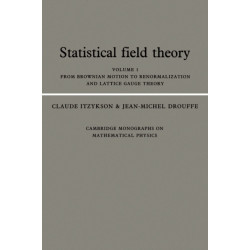 Statistical Field Theory: Volume 1, From Brownian Motion to Renormalization and Lattice Gauge Theory
