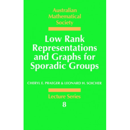 Low Rank Representations and Graphs for Sporadic Groups