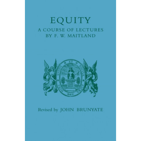 Equity: A Course of Lectures
