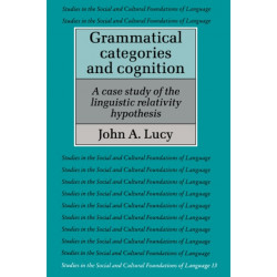 Grammatical Categories and Cognition: A Case Study of the Linguistic Relativity Hypothesis