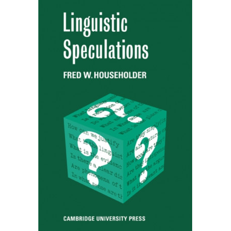 Linguistic Speculations