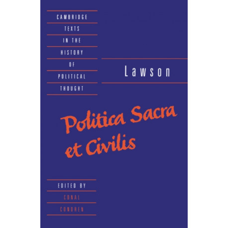 Lawson: Politica sacra et civilis