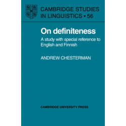 On Definiteness: A Study with Special Reference to English and Finnish