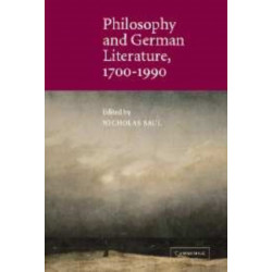 Philosophy and German Literature, 1700–1990