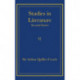 Studies in Literature: Second Series