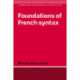 Foundations of French Syntax