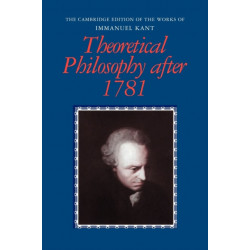 Theoretical Philosophy after 1781