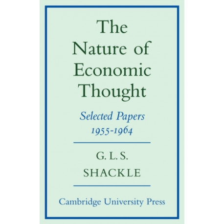 The Nature of Economic Thought: Selected Papers 1955–1964