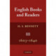 English Books and Readers 1603–1640: Being a Study in the History of the Book Trade in the Reigns of James I and Charles I